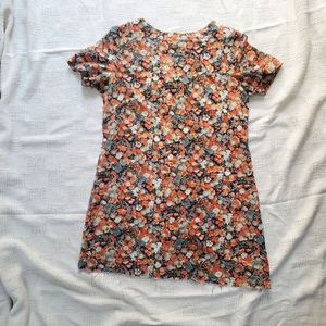 CCO LAST CHANCE Handmade lightweight floral shift tshirt dress